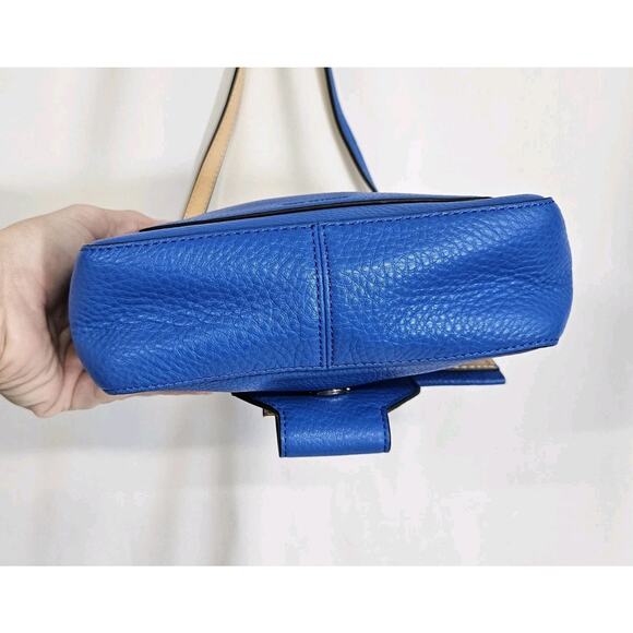 Reed Krakoff Royal Blue Leather Mini Square Crossbody Shoulder Bag NWT - Picture 7 of 14